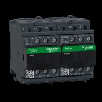 Kontaktorius reversinis 3P 4kW 24V DC 2no+2nc LC2D TeSys - SCHNEIDER ELECTRIC