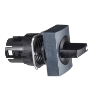 Galvutė perjungikliui 2 padėčių 16mm juodas su fiksacija IP66 ZB6 Harmony - SCHNEIDER ELECTRIC