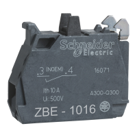 Kontaktas papildomas 1no Au XB4 Harmony - SCHNEIDER ELECTRIC