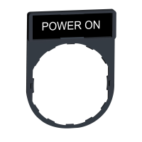 Laikiklis su lentele "POWER ON" - SCHNEIDER ELECTRIC