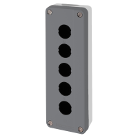 Dėžutė v/t 5 skylių 22mm IP66 Harmony XALD - SCHNEIDER ELECTRIC