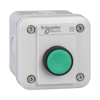 Postas valdymo 1 mygtuko + LED 230V AC 1no IP54 pilkos spalvos XALE Harmony - SCHNEIDER ELECTRIC