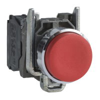 Mygtukas 1nc be fiksacijos 22mm raudonas iškilus IP66 XB4 Harmony - SCHNEIDER ELECTRIC