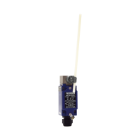 Jungiklis galinis M20 1no+2nc nulenkiama plastikinė svirtis XCKJ390559H29EX - TELEMECANIQUE