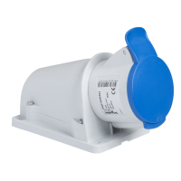 Lizdas CEE v/t 3P 16A 230V IP44 6h kampinis PratiKa - SCHNEIDER ELECTRIC