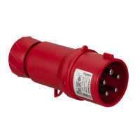 Kištukas CEE a/k 5P 32A 400V IP44 6h PratiKa - SCHNEIDER ELECTRIC