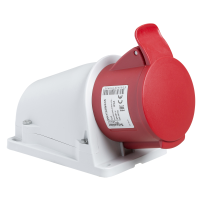Lizdas CEE v/t 5P 32A 400V IP44 6h kampinis PratiKa - SCHNEIDER ELECTRIC