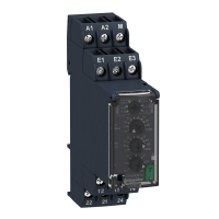 Relė įtampos kontrolės 2co 8A 0.05-5V AC/DC 0.1-30s RM22UA Harmony - SCHNEIDER ELECTRIC