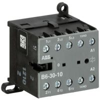 Kontaktorius 3P 4kW 380-415V AC 1no B6-30-10 - ABB