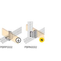 Laikiklis PE šynai 2vnt. PBRP0002 - ABB
