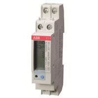 Skaitiklis elektros energijos 1F 40A tiesioginis 1 tarifas MID 1 modulio Steel C11 110-300 - ABB