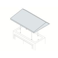 Apsauginis stogelis nuo lietaus 600x200 SR2 - ABB