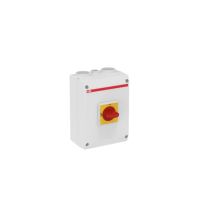 Jungiklis saugumo 4P 25A 15kW (AC23) IP65 OTP25A4M - ABB