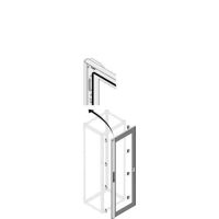Durys skydui su stiklu 2000x800 IP65 PDLG2086 - ABB