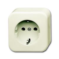 Lizdas v/t dramblio kaulo spalvos 250V 2P+E 2300-01 EAP-09-500 - ABB