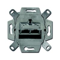 Lizdas kompiuterinis p/t dvigubas RJ45 CAT 6a FTP 0218/12-101-507 - ABB