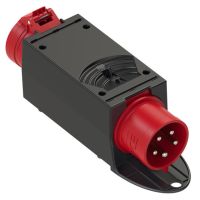 Perėjimas kištukas CEE 5P 32A -> 5P 16A su apsaug. IP44 - PCE