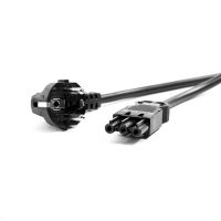 Kabelis su kištuku lizdų blokams prijungti GST18/3 1.5m H05VV-F 3x1.5mm2 juodas - BACHMANN