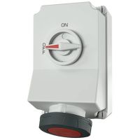 Lizdas v/t 5P 63A 400V IP67 su kirtikliu DUO - MENNEKES