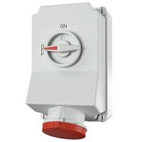Lizdas v/t 5P 63A 400V IP44 su kirtikliu DUO - MENNEKES