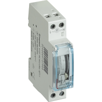 Relė laiko 24h 16A 230V 1 modulio - LEGRAND