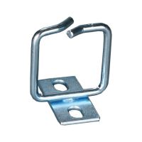 Kabelių laikiklis žiedas 40x80mm vertikaliam tvirtinimui cinkuoto plieno 19" - EFB-ELEKTRONIK