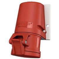 Lizdas CEE v/t 4P 16A 400V IP44 6h TwinCONTACT - MENNEKES
