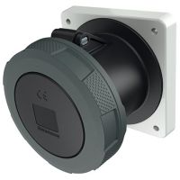 Lizdas CEE į/l 5P 125A 600-690V IP67 5h juodas - MENNEKES