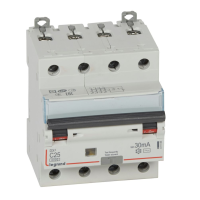 Relė srovės nuotėkio RCBO 4P 25A C 30mA 6kA su automatu AC-tipas DX3 - LEGRAND
