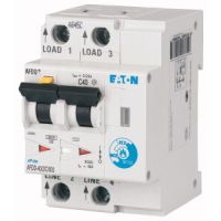 Relė srovės nuotėkio AFDD 2P 40A C 30mA su automatu AC AFDD-40/2/C/003 - EATON