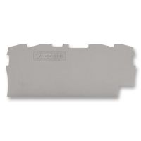 Dangtelis galinis 0.8mm gnybtui pilkas 2002 serijai - WAGO