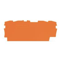 Dangtelis galinis 0.8mm gnybtui oranžinis 2002 serija - WAGO