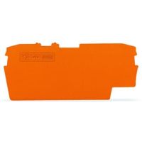 Dangtelis galinis 1mm gnybtui oranžinis 2002 serijai - WAGO