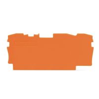 Dangtelis galinis 1mm gnybtui oranžinis 2004 serijai - WAGO