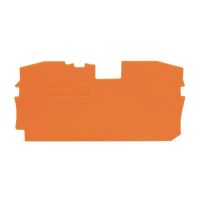 Dangtelis galinis 1mm gnybtui oranžinis 2010 serijai - WAGO