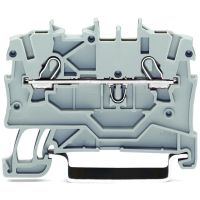 Gnybtas 1.0mm2/3.5mm pilkas ant bėgelio - WAGO