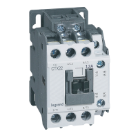 Kontaktorius 3P 5.5kW 230V AC 1no+1nc CTX3 22 - LEGRAND