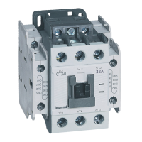 Kontaktorius 3P 15kW 230V AC 2no+2nc CTX3 40 - LEGRAND