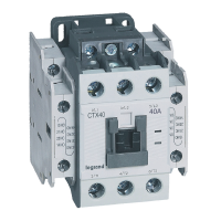 Kontaktorius 3P 18.5kW 230V AC 2no+2nc CTX3 40 - LEGRAND