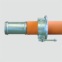 Ašis plieninė 60x1500mm iki 2.5t su guoliais KSD6007 - VETTER
