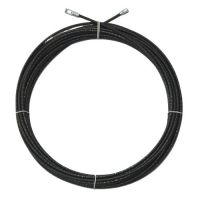 Įtraukiklis 10m D4.0mm juodas plieninis SSP410 - VETTER