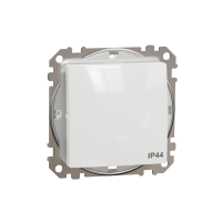 Perjungiklis p/t kryžminis viengubas be rėmelio baltas 10A 250V SEDNA DESIGN - SCHNEIDER ELECTRIC