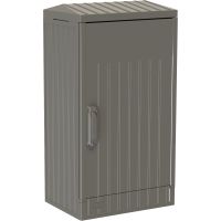 Skydas v/t 864x460x320mm IP54 poliesterio be montažinės plokštės DCE 00 DIN 00 RAL7039 - EMITER
