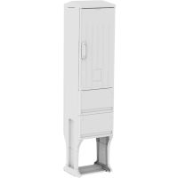 Skydas v/t 820x396x320mm IP54 poliesterio be montažinės plokštės su pamatu KSZ 40x80+KF - EMITER