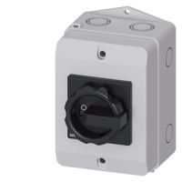 Jungiklis saugumo 3P 16A 7.5kW (AC-23) su dėže IP65 - SIEMENS