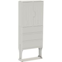Skydas v/t 820x795x245mm IP44 poliesterio be montažinės plokštės su pamatu OSZ 80x80+KP+F - EMITER