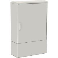 Skydas v/t 1279x800x320mm IP44 poliesterio be montažinės plokštės su cokoliu DC144+KDB1 - EMITER