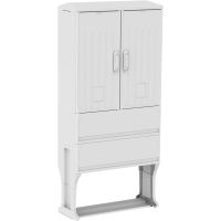 Skydas v/t dvigubas 820x792x320mm IP44 poliesterio be montažinės plokštės su pamatu KSZ+KF 40x2x80 - EMITER