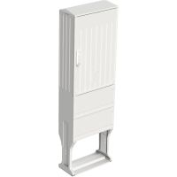 Skydas v/t 820x528x245mm IP44 poliesterio be montažinės plokštės su pamatu OSZ 53x80+F - EMITER