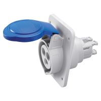 Lizdas CEE į/l 3P 32A 250V IP44/54 6h 85x75mm - GEWISS
